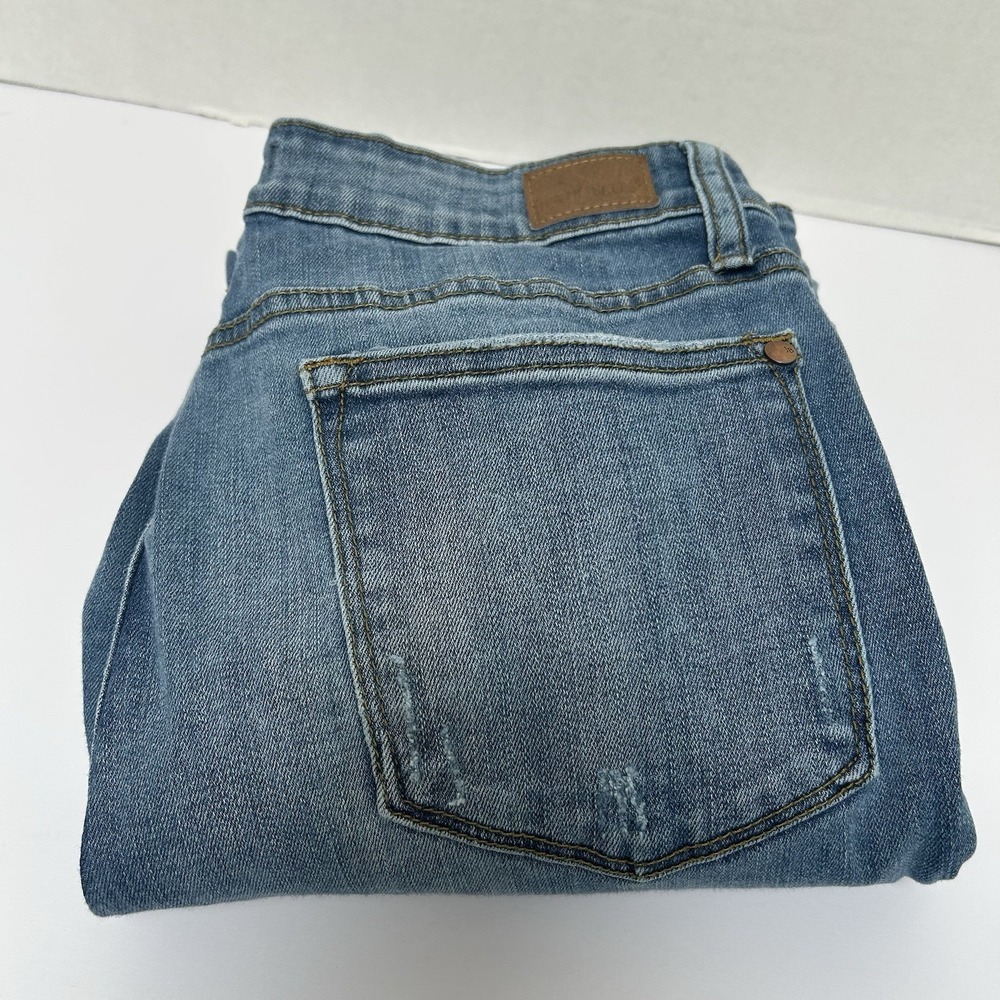 Judy Blue Relaxed Mid-Rise Distressed Denim Jeans Size 30 Style #8271